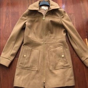 Michael kors camel peacoat - only worn once